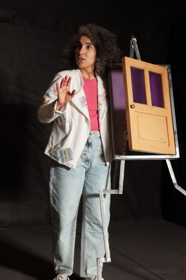 Spectacle A portée de toit de et par Marie-Pierre Hoareau, artiste conteuse